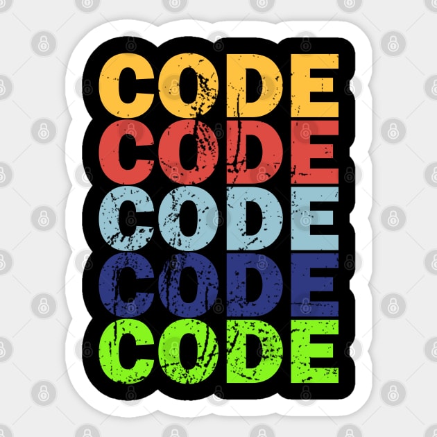 Code - Computer Scientist Coding Sticker by Bohnenkern